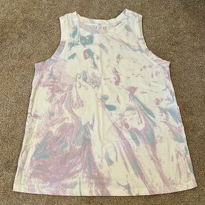 Stars Above Marble Print Sleep Tank Size XS never worn